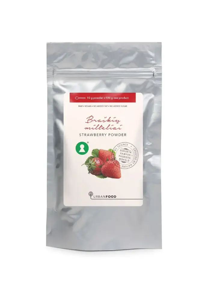 Braškių milteliai 100g