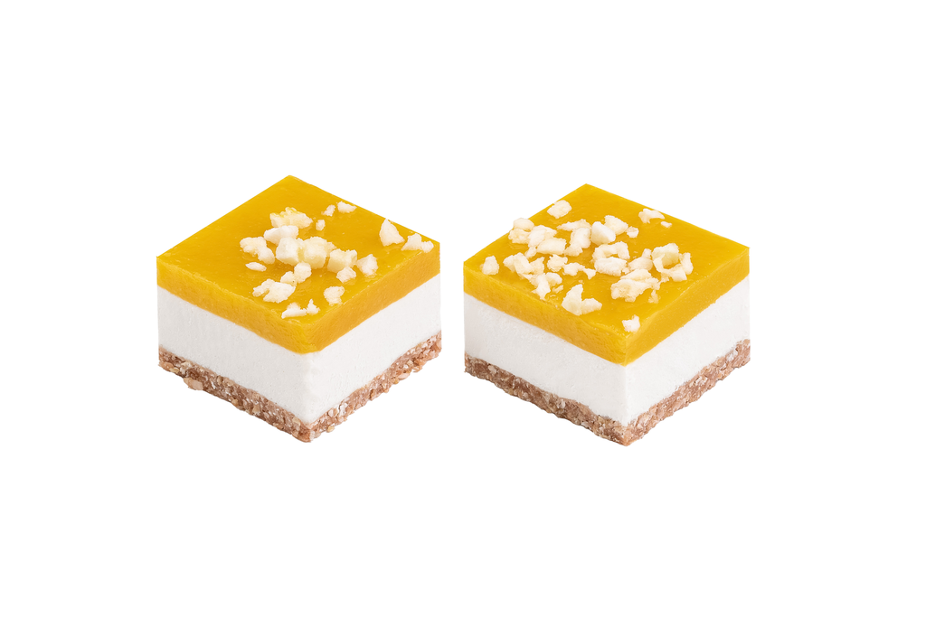 Mango ir pasiflorų pyragėliai 2vnt, 120g (šaldyti)