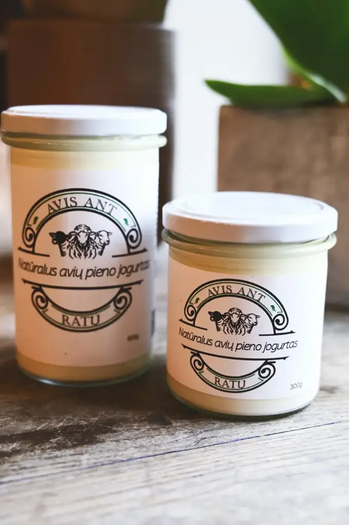 Natūralus avies pieno jogurtas, 300g