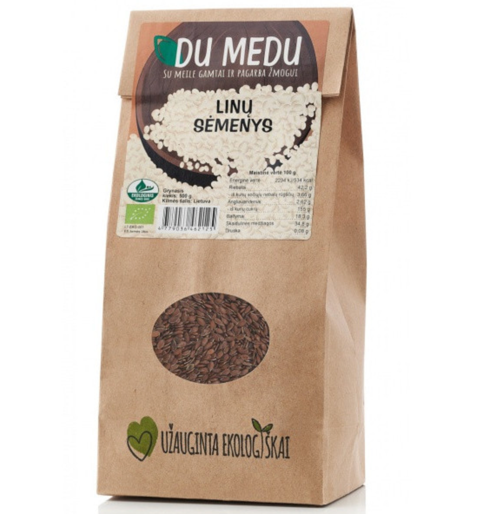 Ekologiški Linų Sėmenys 200g
