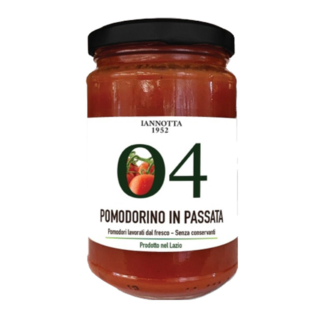 Raudonieji vyšniniai pomidorai pasata padaže – 290g Pomodorino rosso in passata 290gr