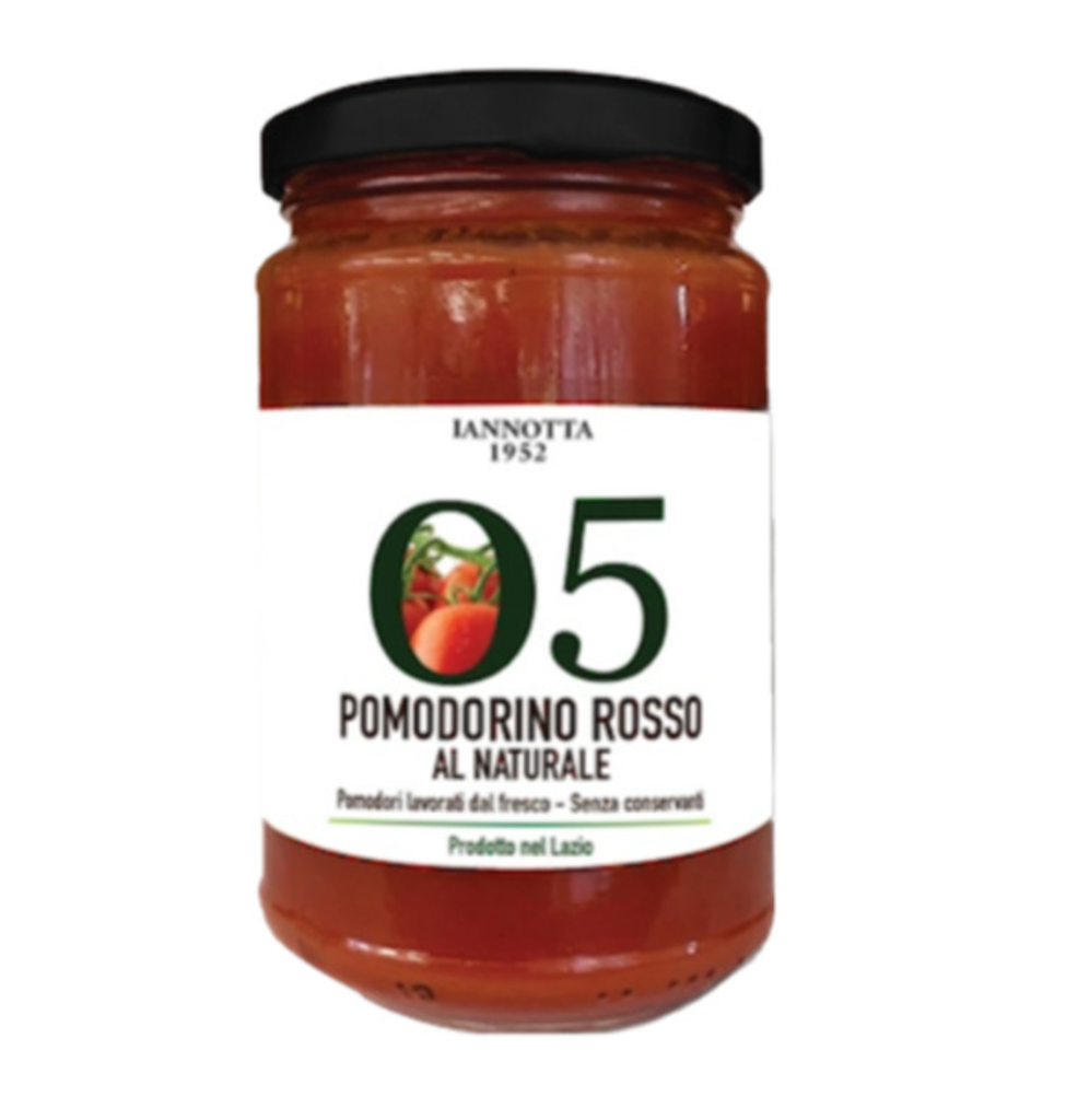 Natūralūs raudonieji vyšniniai pomidorai  290 g