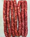 Brandintos jautienos dešrelės su raudonėliu, 500g.