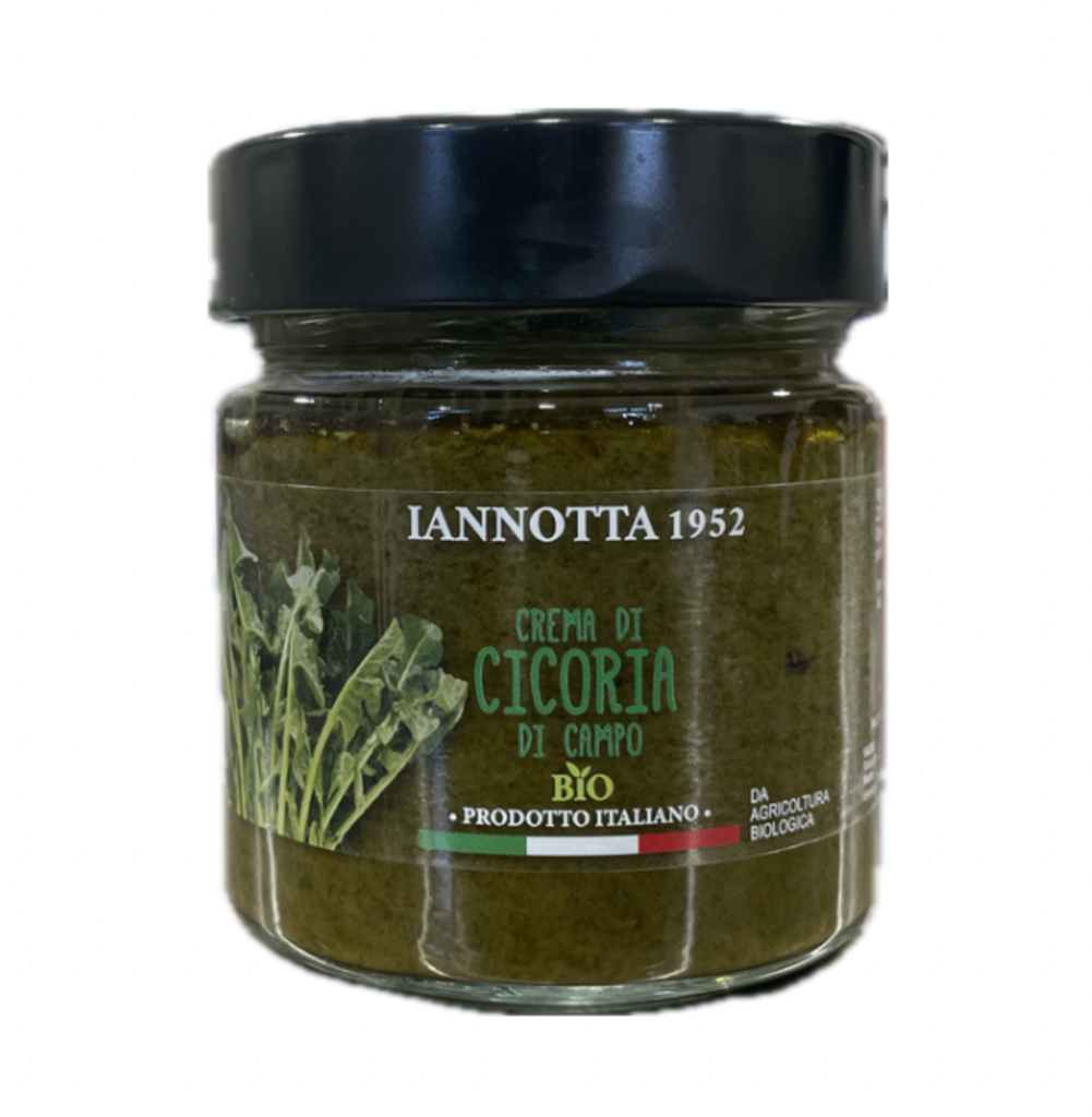 Ekoliginių laukinių cikorijų užtepėlė 200g                                    Crema di Cicoria di campo da Agricoltura biologica 200gr