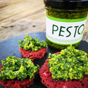 Veganiškas bazilikų pesto su anakardžių riešutais 165ml