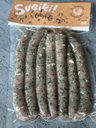Kalakutienos dešrelės "Klasikinės" BE KITŲ PAUKŠTIENOS DALIŲ (Sušaldytos) 500-600g