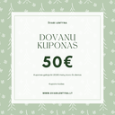 ŠVARUS DOVANŲ KUPONAS 50 EUR